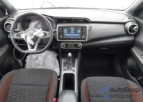 2021 Nissan Kicks Sr Xtronic Cvt z USA, uszkodzony, nr VIN 3N1CP5DV1ML512020